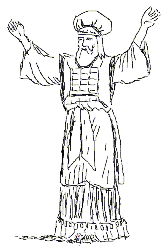 zegendende hogepriester